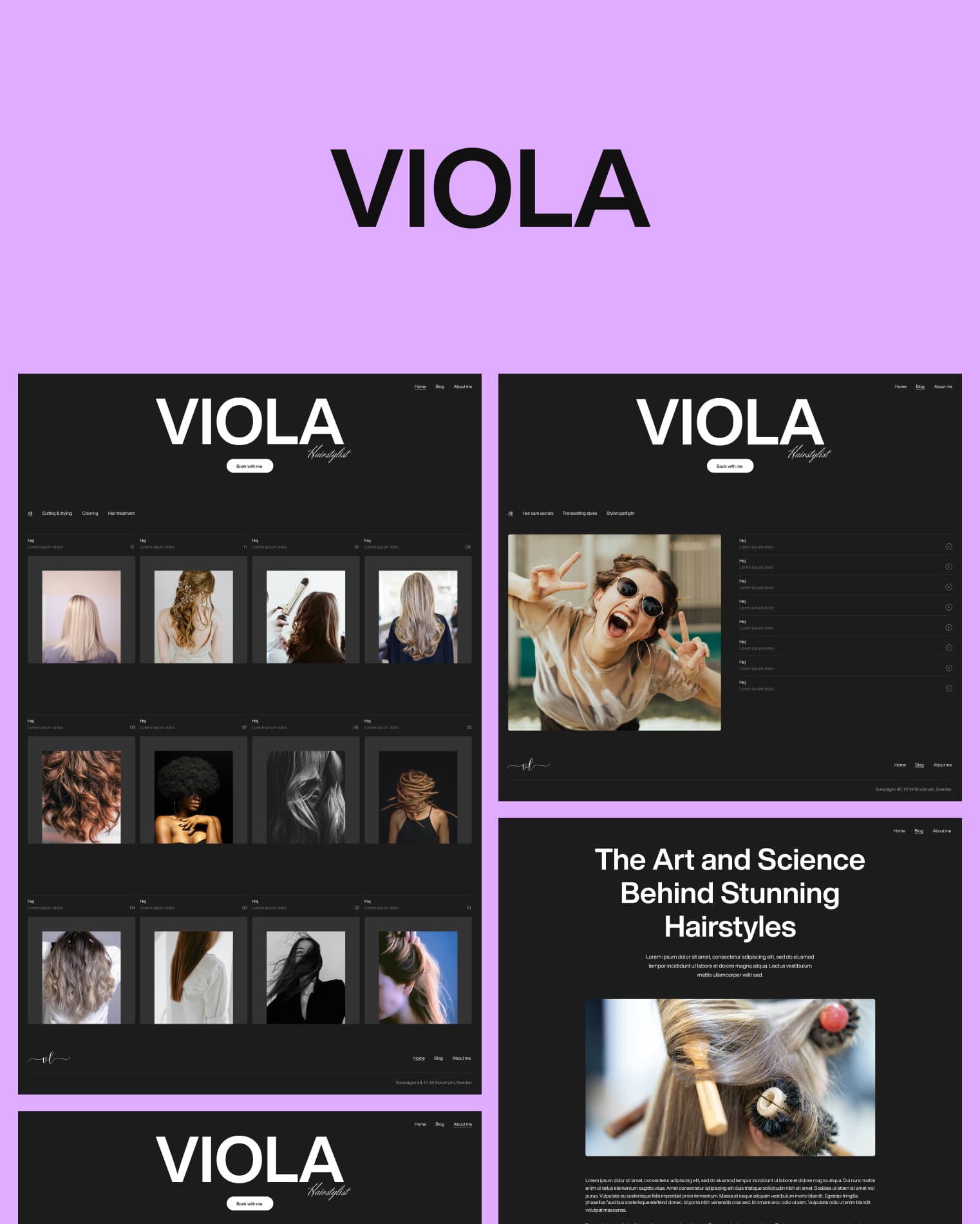 Viola Webflow template